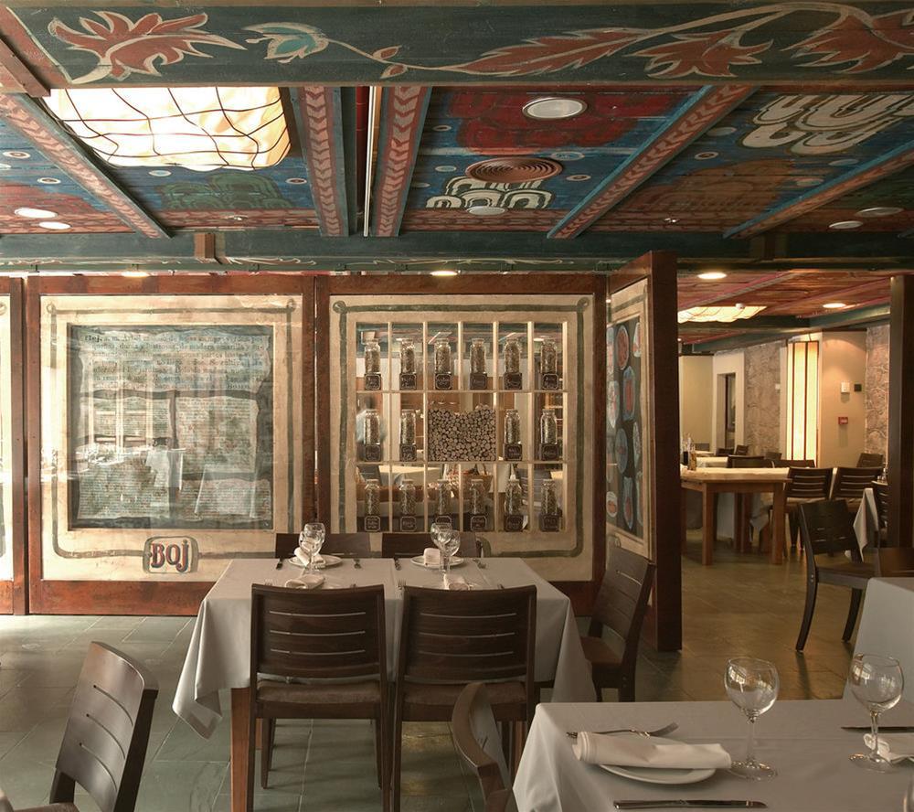 Hotel Santa Cristina Petit Spa Canfranc Restoran fotoğraf